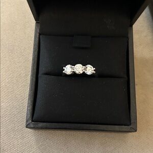 NWT-Francis Claire Carys Moissanite Ring- Total 1.27 Carat, Size 7